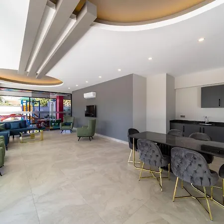 Daire Modern Apartment With Shared Pool And Sauna In Alanya *