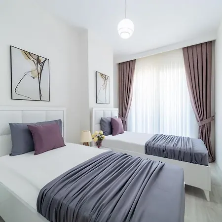 Modern Apartment With Shared Pool And Sauna In Alanya Kargıcak