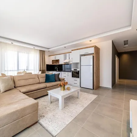 Apartmán Modern Apartment With Shared Pool And Sauna In Alanya Kargicak (Alanya)